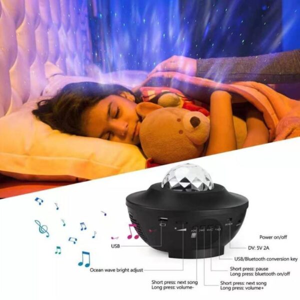 USB Control Music Player LED Night Light - Image 5