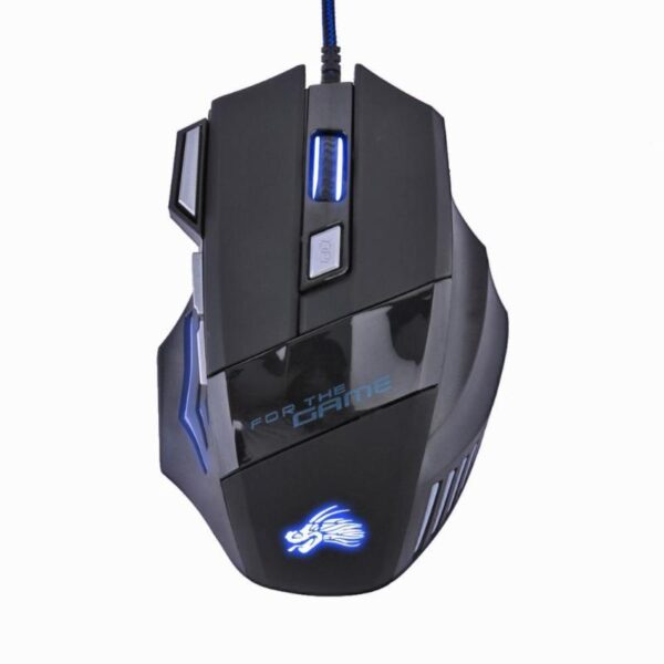 Wired Gaming Mouse 5500DPI 7-Color LED Backlight Optical Mouse Gamer USB 7 Buttons PC Gamer Computer Laptop Desktop Mice - Image 2