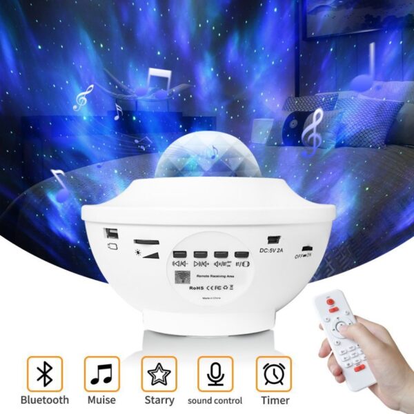 USB Control Music Player LED Night Light - Image 3